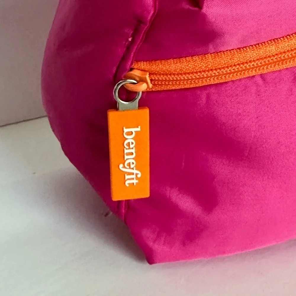 Benefit Pink Cosmetic Bag NWOT